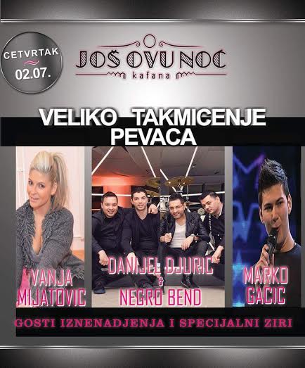 jos ovu noc cetvrtak