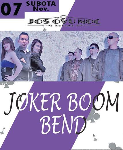 kafana jos ovu noc subota