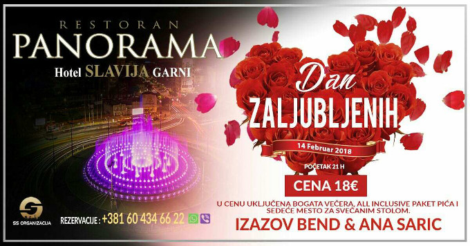 restoran panorama dan zaljubljenih