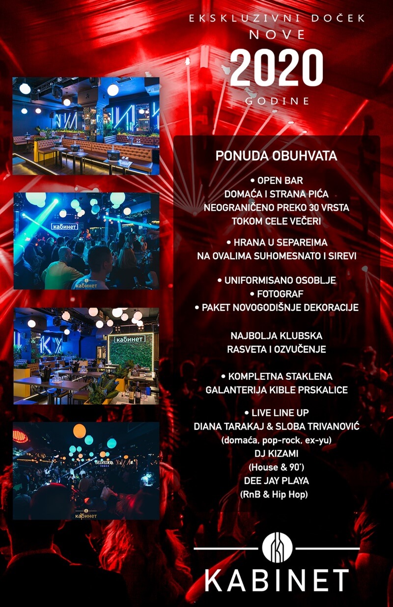 klub kabinet ponuda docek nove godine