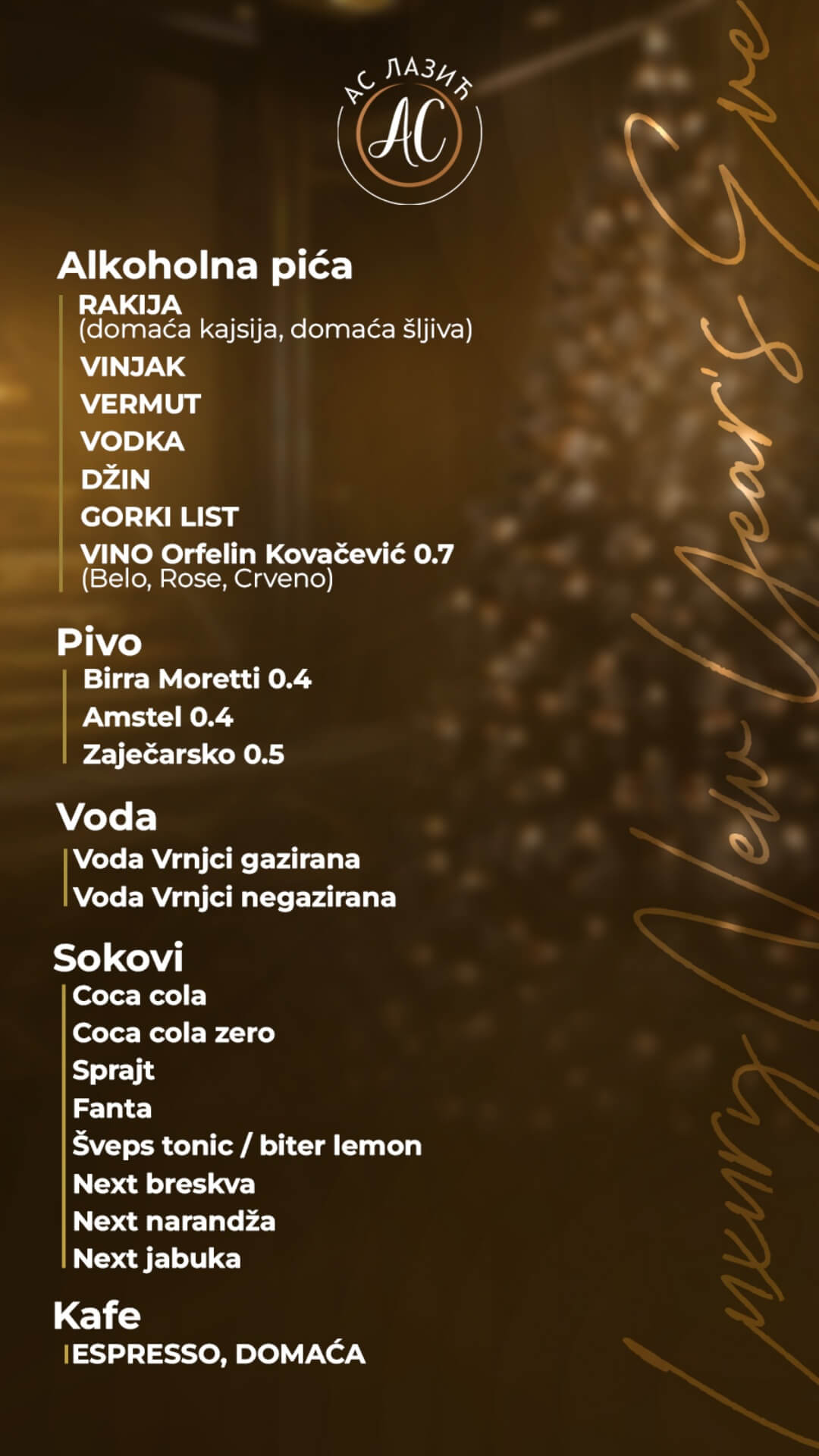 restoran as lazic ponuda pica 2026