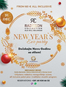 hotel radisson logo nova godina 2026