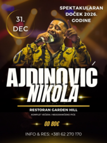 restoran garden hill logo nova godina 2026