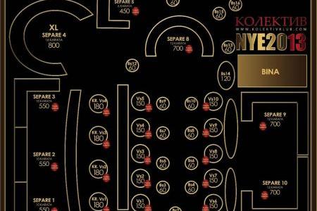 mapa klub kolektiv nova godina