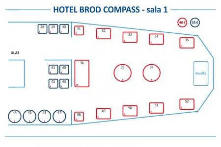 brod hotel compass docek mapa 1