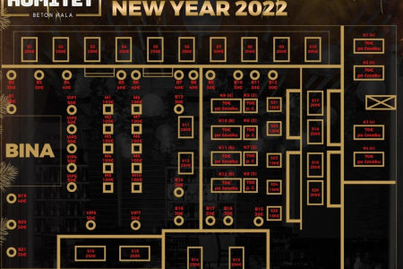 klub restoran komitet mapa nova godina 2022