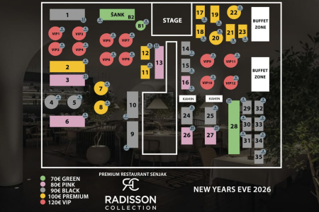 hotel radisson senjak mapa sedenja 2026