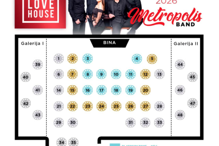 love house event hall mapa sedenja 2026