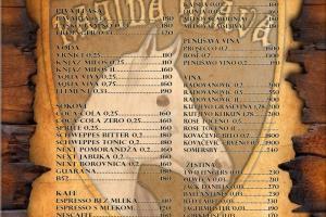 kafana ragina glava cenovnik