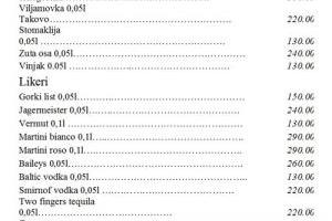 kafana revans cenovnik 1