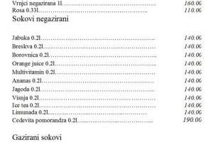 kafana revans cenovnik 2