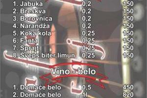 kafana sviraj brate cenovnik 1