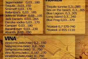 kafanica trg cenovnik 4