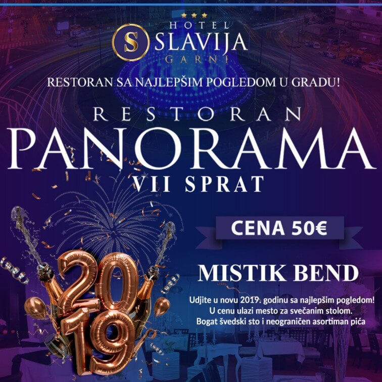 restoran panorama hotel slavija nova godina