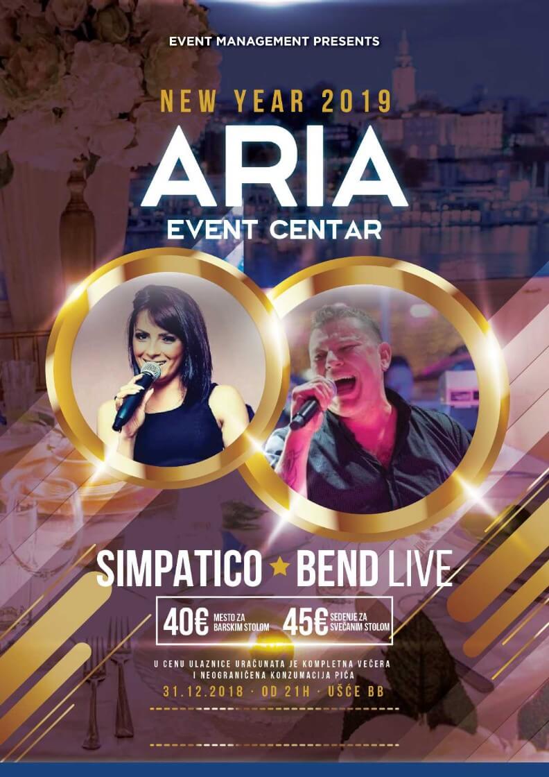 aria event centar nova godina