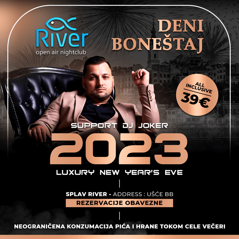 splav river nova godina beograd 2023
