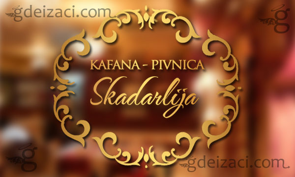 kafana pivnica skadarlija