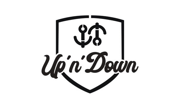 klub up and down logo