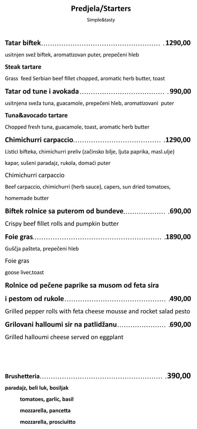 REMIKS GASTRO BAR Beograd Rezervacije 066/222152 Gde Izaći